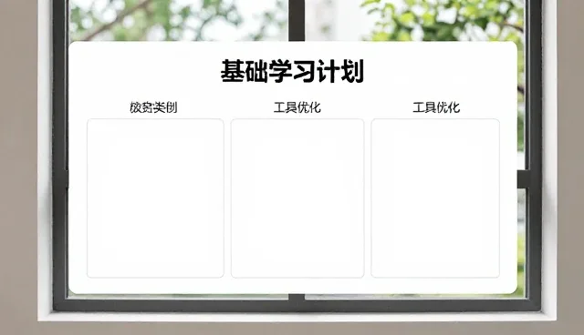 基础学习计划中常见问题及应对策略
